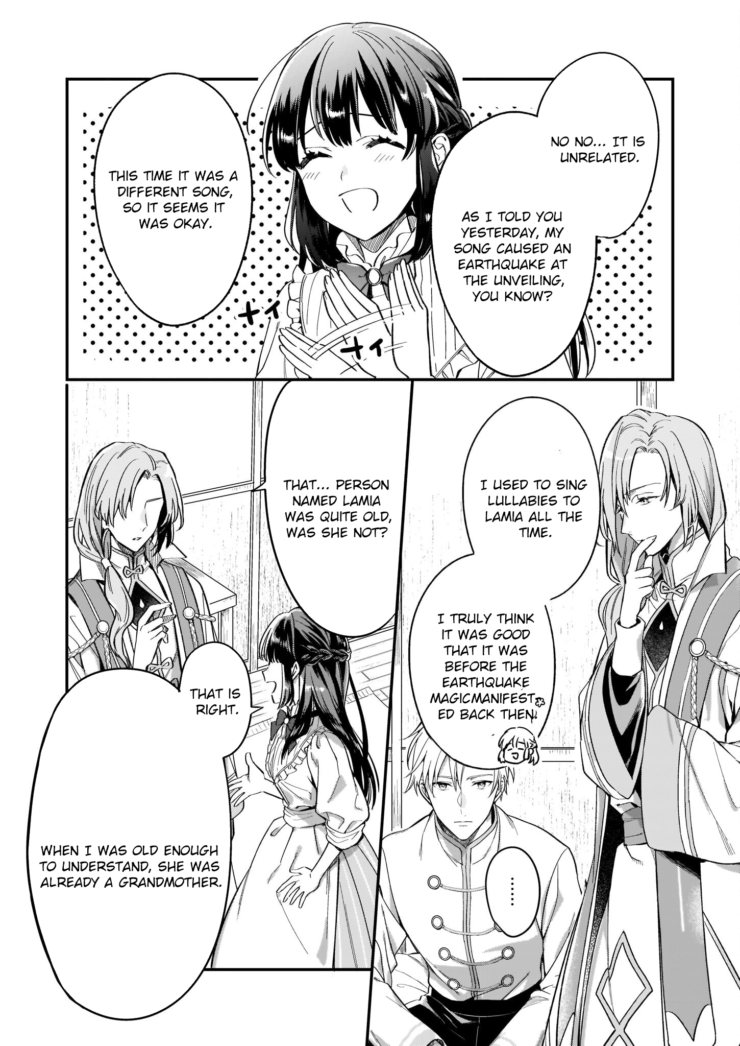 The Exiled Former Lady Loved by a Prince She Found in the Forest, Awakening as a Saint. Chapter 3 Page 16